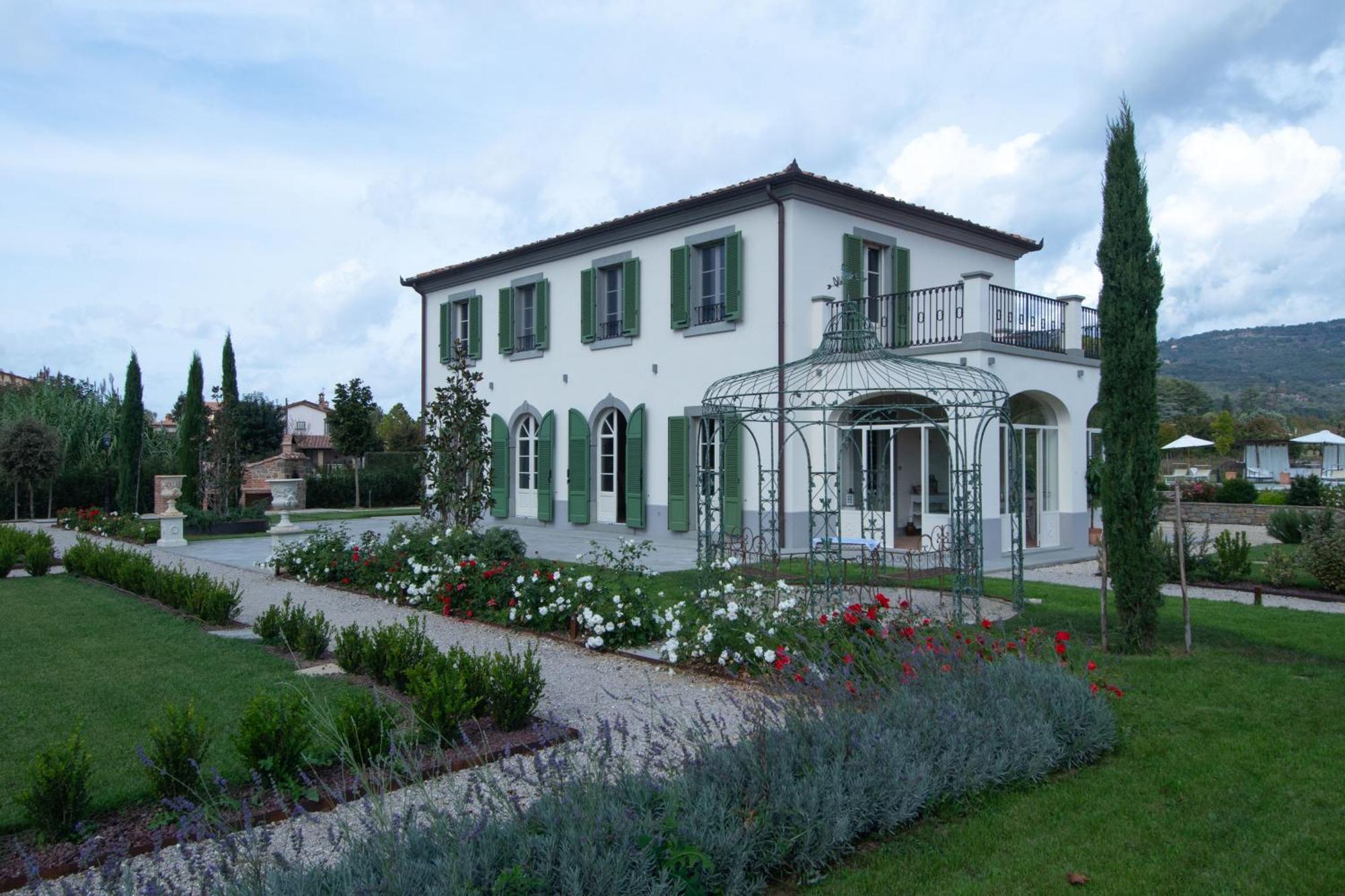 Villa La Corte Cortona Exteriör bild